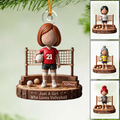 Personalized Volleyball Girl Christmas Ornament - Gifts For Volleyball Girl